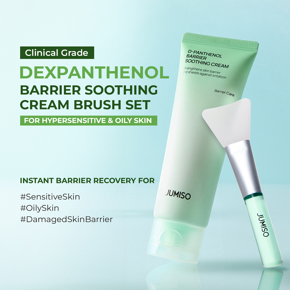 JUMISO D-Panthenol Barrier Soothing Cream Brush crema calmare si hidratare, 80 ml