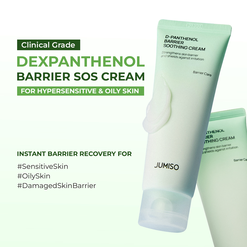 JUMISO D-Panthenol Barrier Soothing Cream crema calmare si hidratare, 80 ml