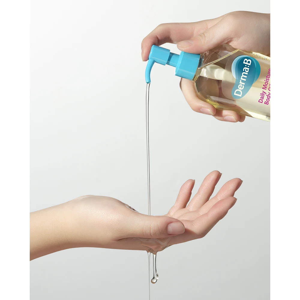 DERMA:B Daily Moisture Ulei de Corp Fresh Peach - Ulei Hidratant Intens si Elasticitate, 200 ml