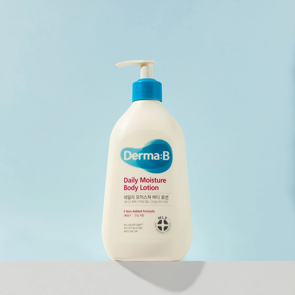 Derma:B Daily Moisture Lotiune Hidratanta pentru Corp Hinoki - Hidratare Intensiva si Refacere Bariera Pielii, 400 ml