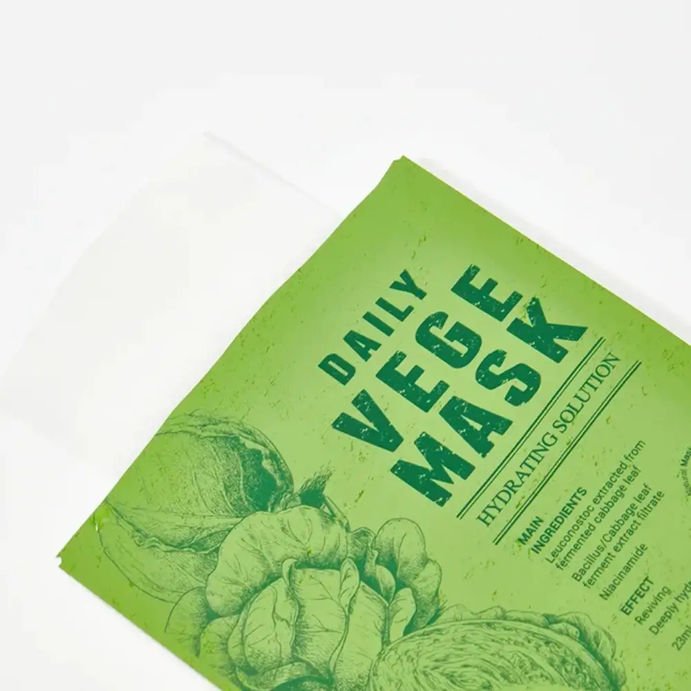 YADAH Daily Vege Masca de fata cu varza - Hidratare si Luminozitate pentru Ten Sensibil, 23 ml