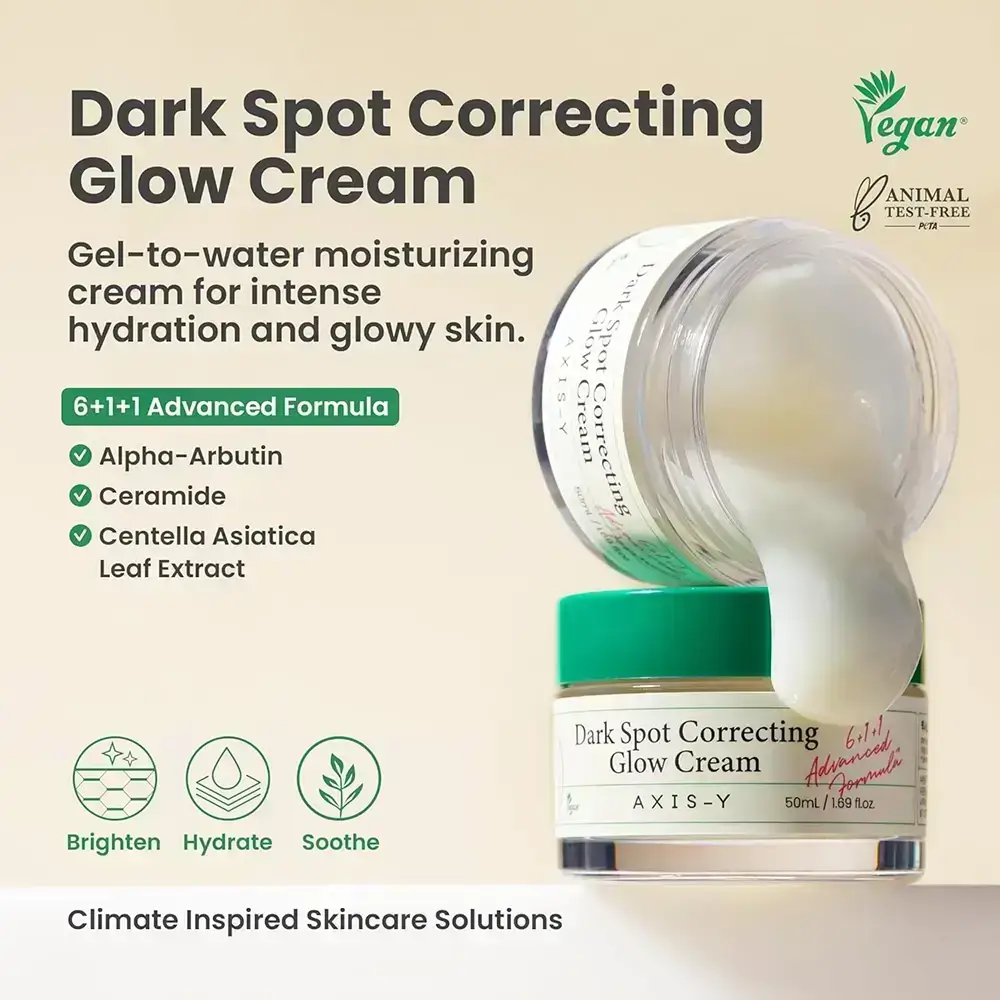 AXIS-Y 6+1+1 Dark Spot Correcting Crema pentru fata - Iluminare, hidratare si corectarea petelelor pigmentare, 50 ml