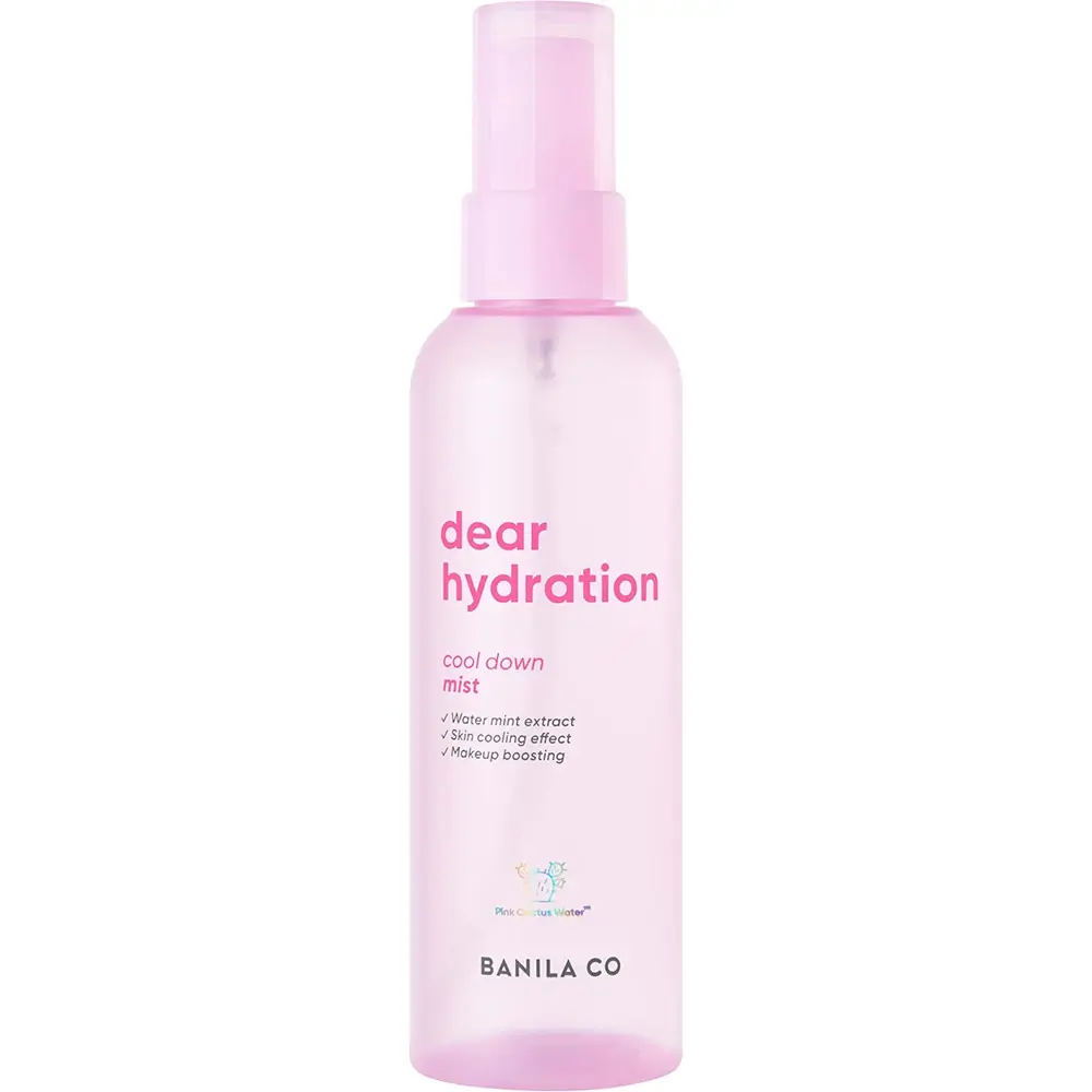 BANILA CO Dear Hydration Mist Racoritor Facial cu Apa de Cactus Roz - Hidratare si Luminozitate Naturala, 99 ml
