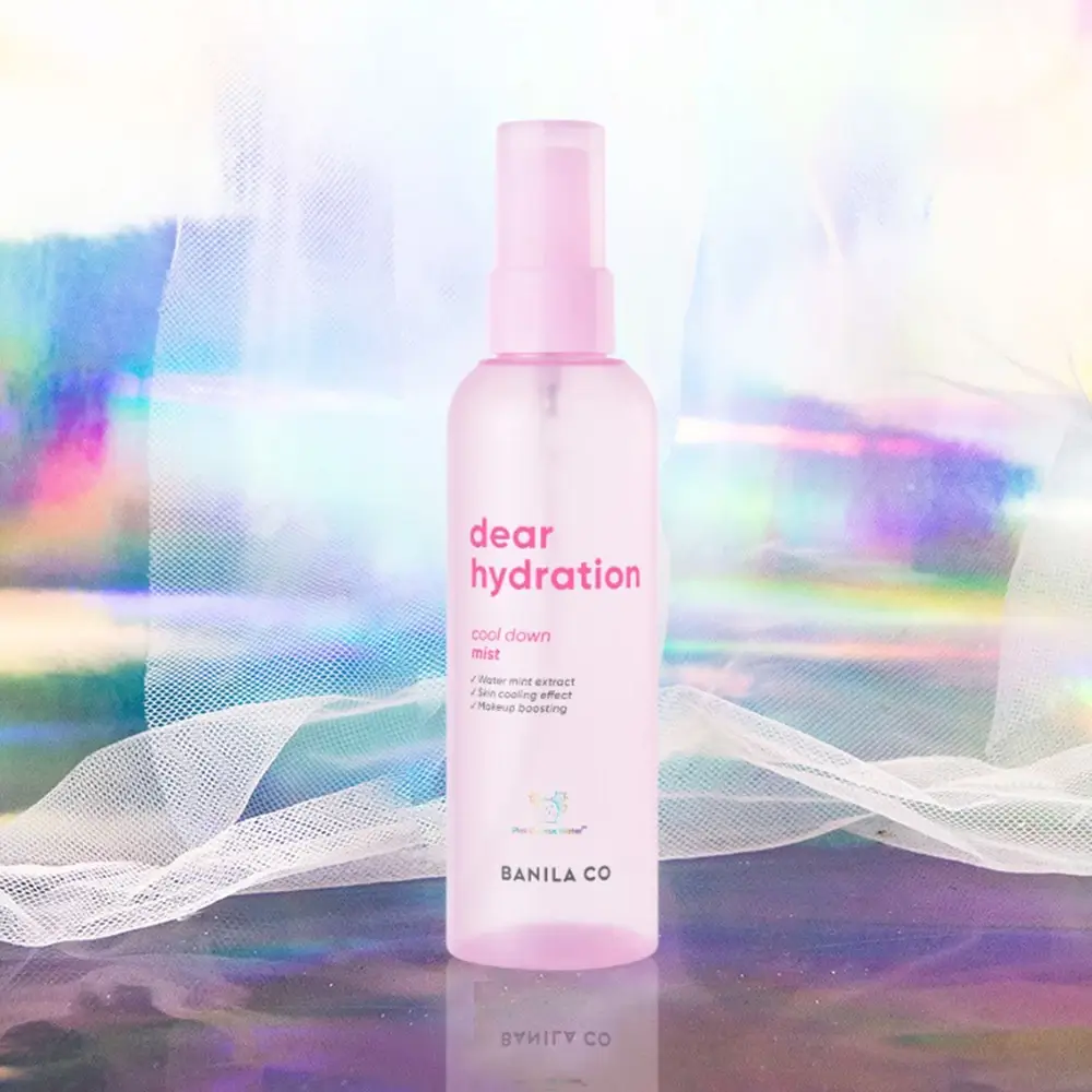 BANILA CO Dear Hydration Mist Racoritor Facial cu Apa de Cactus Roz - Hidratare si Luminozitate Naturala, 99 ml