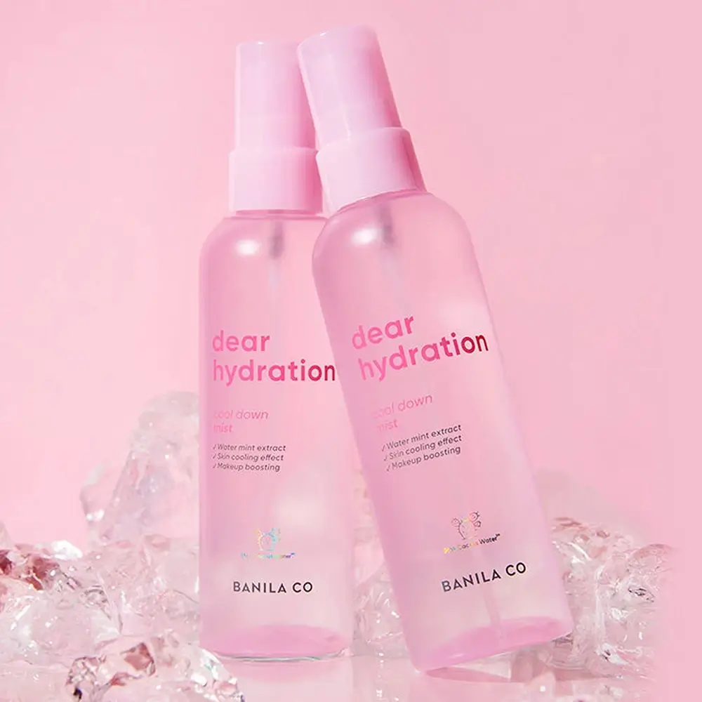 BANILA CO Dear Hydration Mist Racoritor Facial cu Apa de Cactus Roz - Hidratare si Luminozitate Naturala, 99 ml