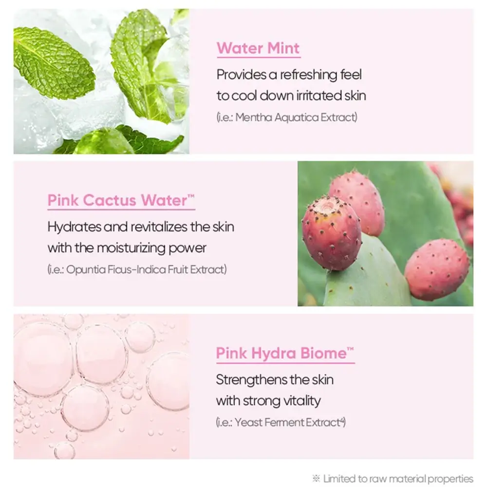 BANILA CO Dear Hydration Mist Racoritor Facial cu Apa de Cactus Roz - Hidratare si Luminozitate Naturala, 99 ml