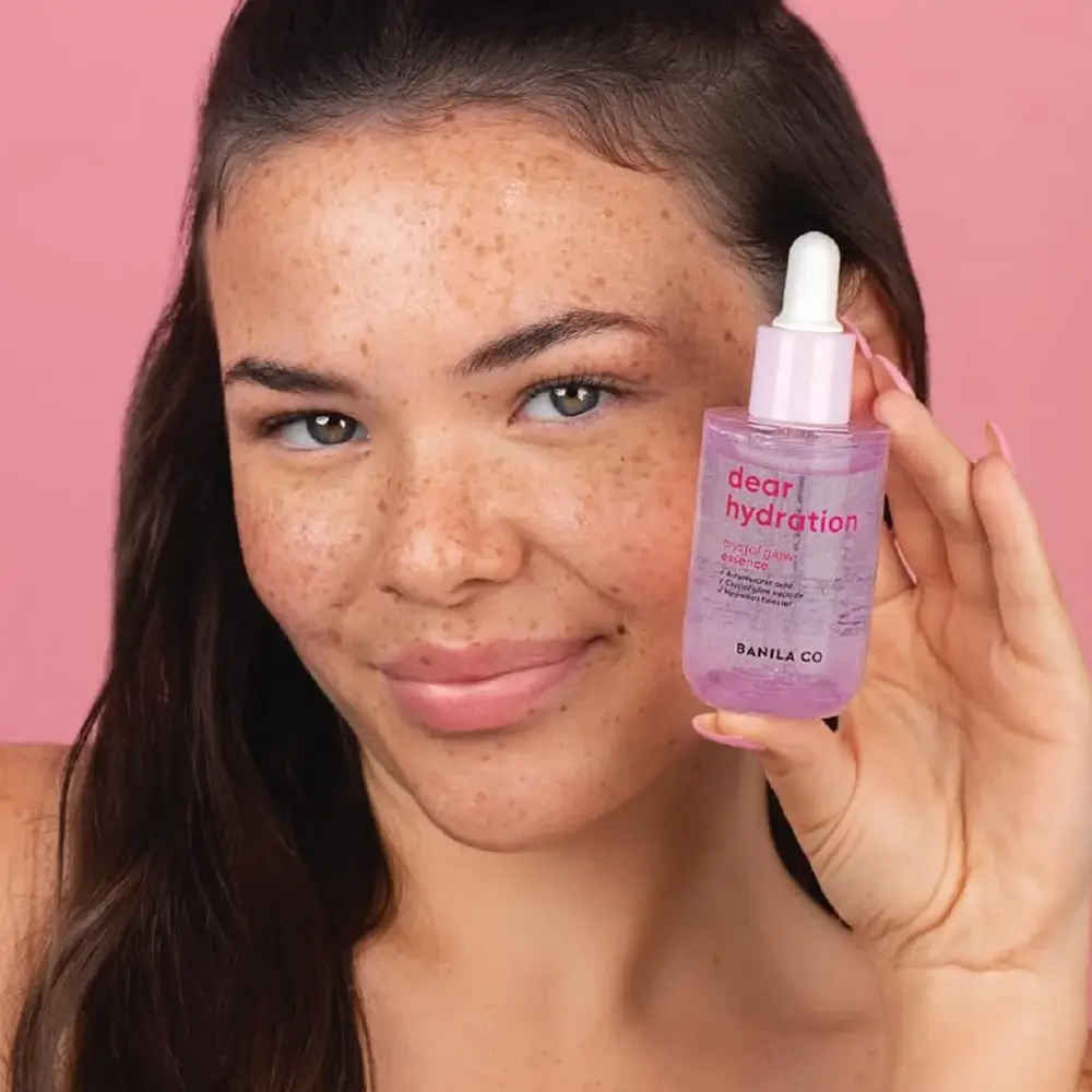 BANILA CO Dear Hydration Crystal Glow - Esenta hidratanta si iluminatoare pentru ten radiant, 50 ml