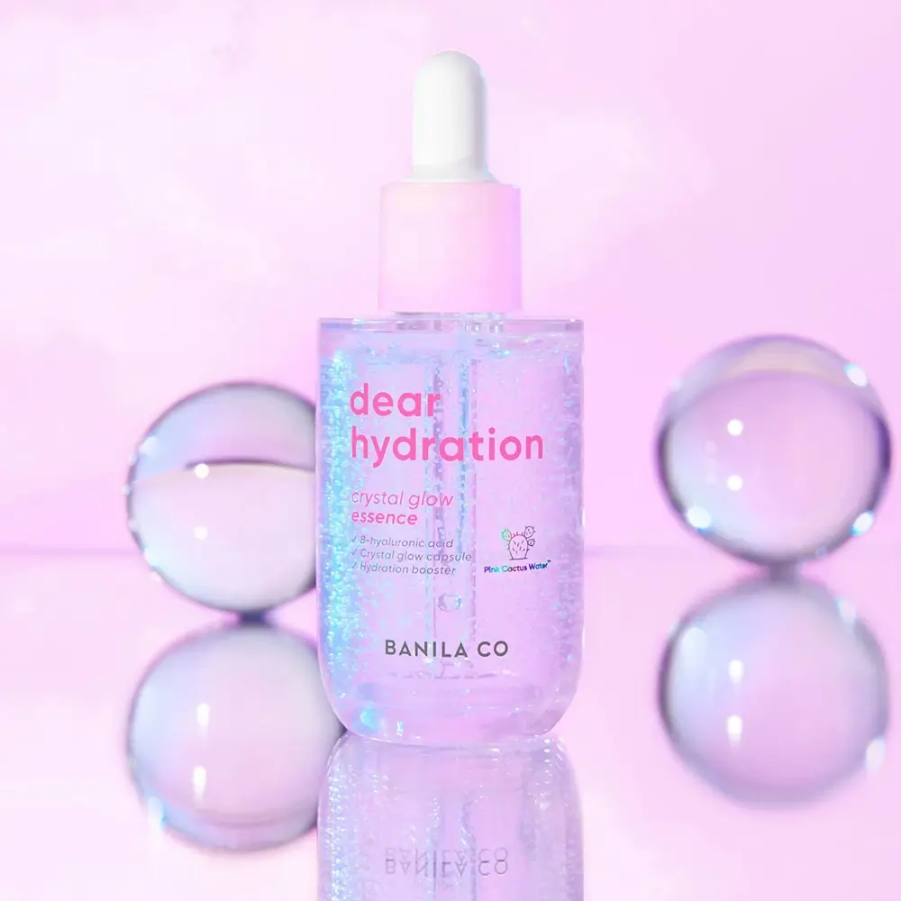 BANILA CO Dear Hydration Crystal Glow - Esenta hidratanta si iluminatoare pentru ten radiant, 50 ml