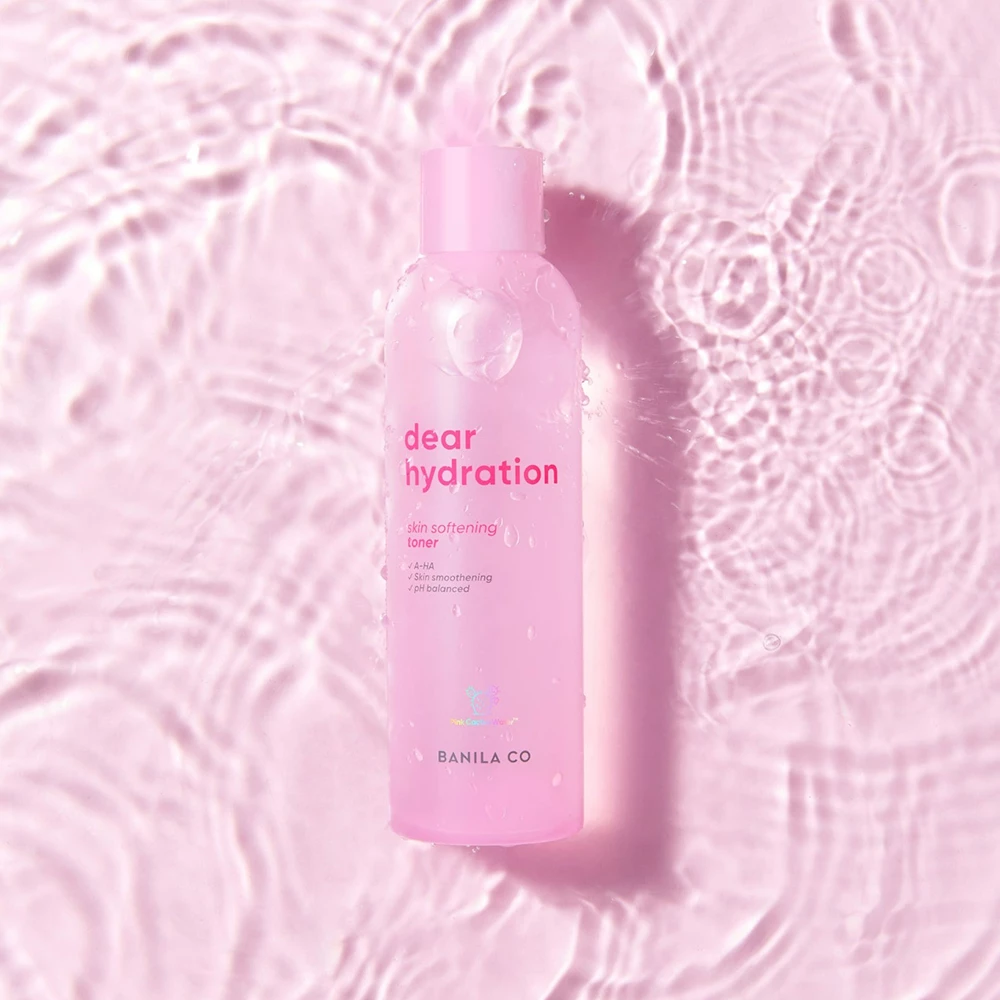 Toner hidratant Banila Co Dear Hydration Skin Softening – Îmbunătățește textura pielii și oferă hidratare intensă, 200 ml