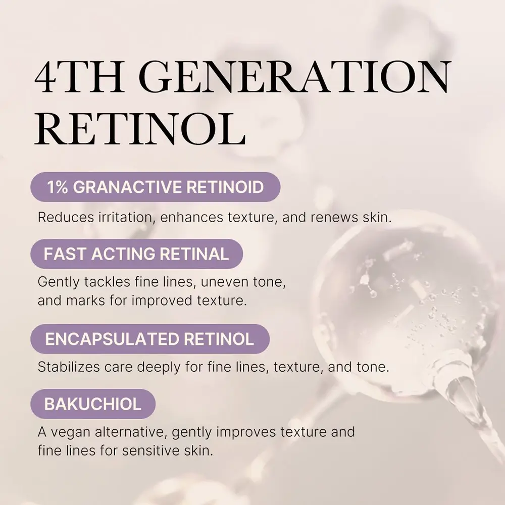 MEDICUBE Deep Vita A Ser cu Retinol - Ser pentru fata anti-imbatranire, fermitate si reducerea ridurilor, 30 ml