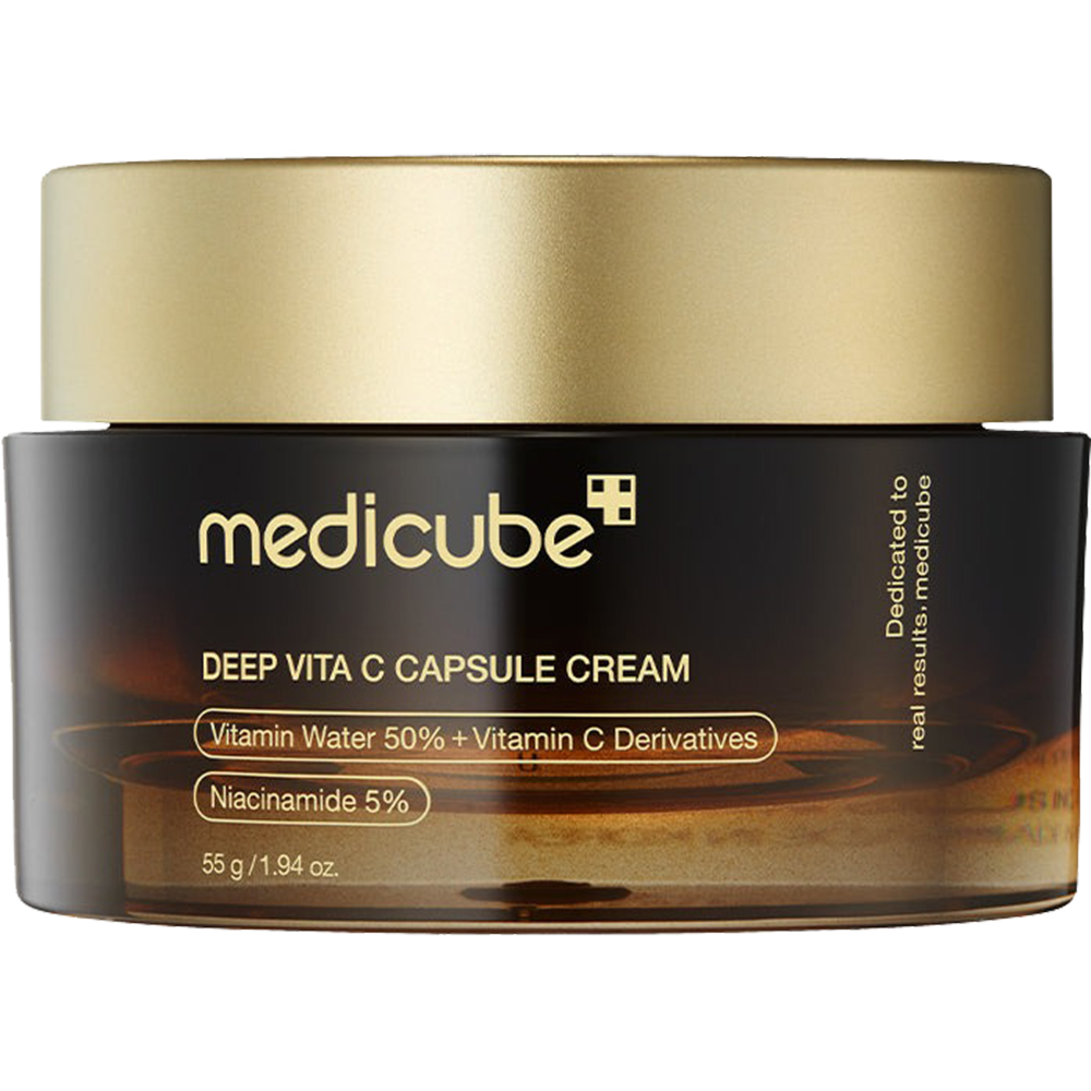 Medicube Deep Vita C Capsule – Cremă de Față cu Capsule de Vitamina C, 55 gr | Luminozitate și Rejuvenare