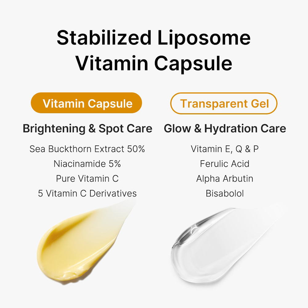 Medicube Deep Vita C Capsule – Cremă de Față cu Capsule de Vitamina C, 55 gr | Luminozitate și Rejuvenare