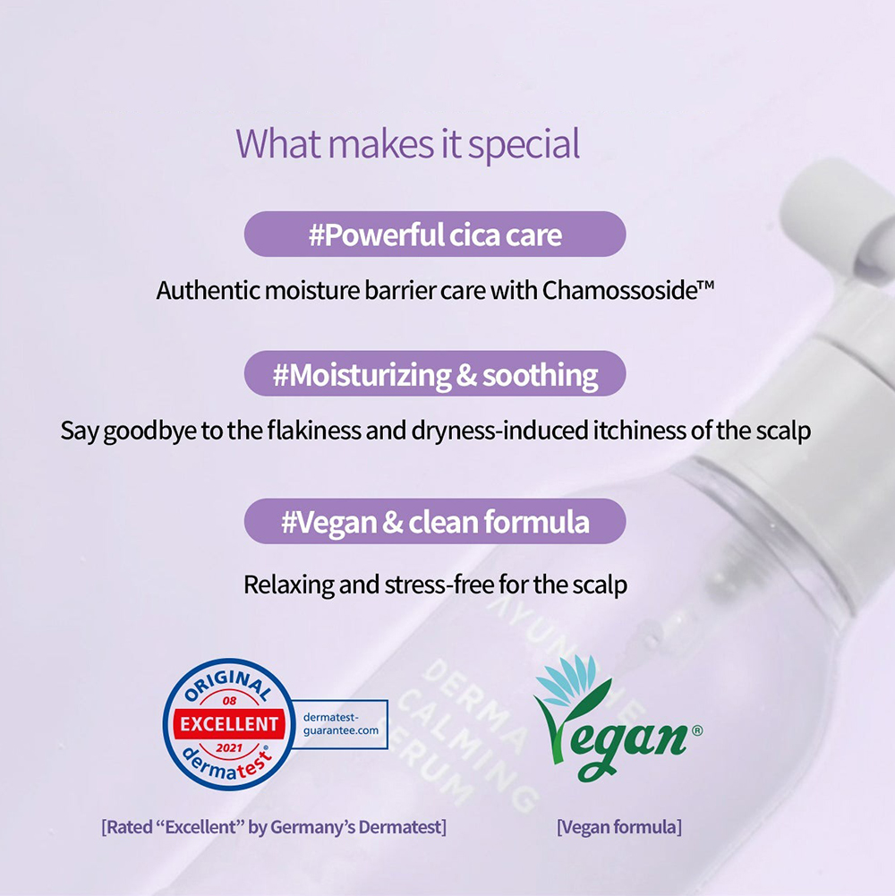 Derma Calming Serum Ser de Par calmant si hidratant si pentru scalp uscat 80 ml