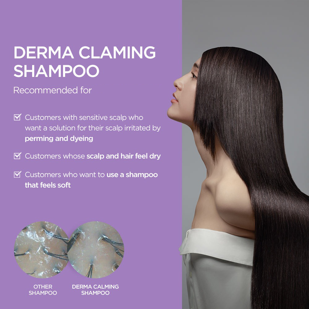 Derma Calming Shampoo Sampon calmant pentru par uscat si scalp sensibil 200 ml