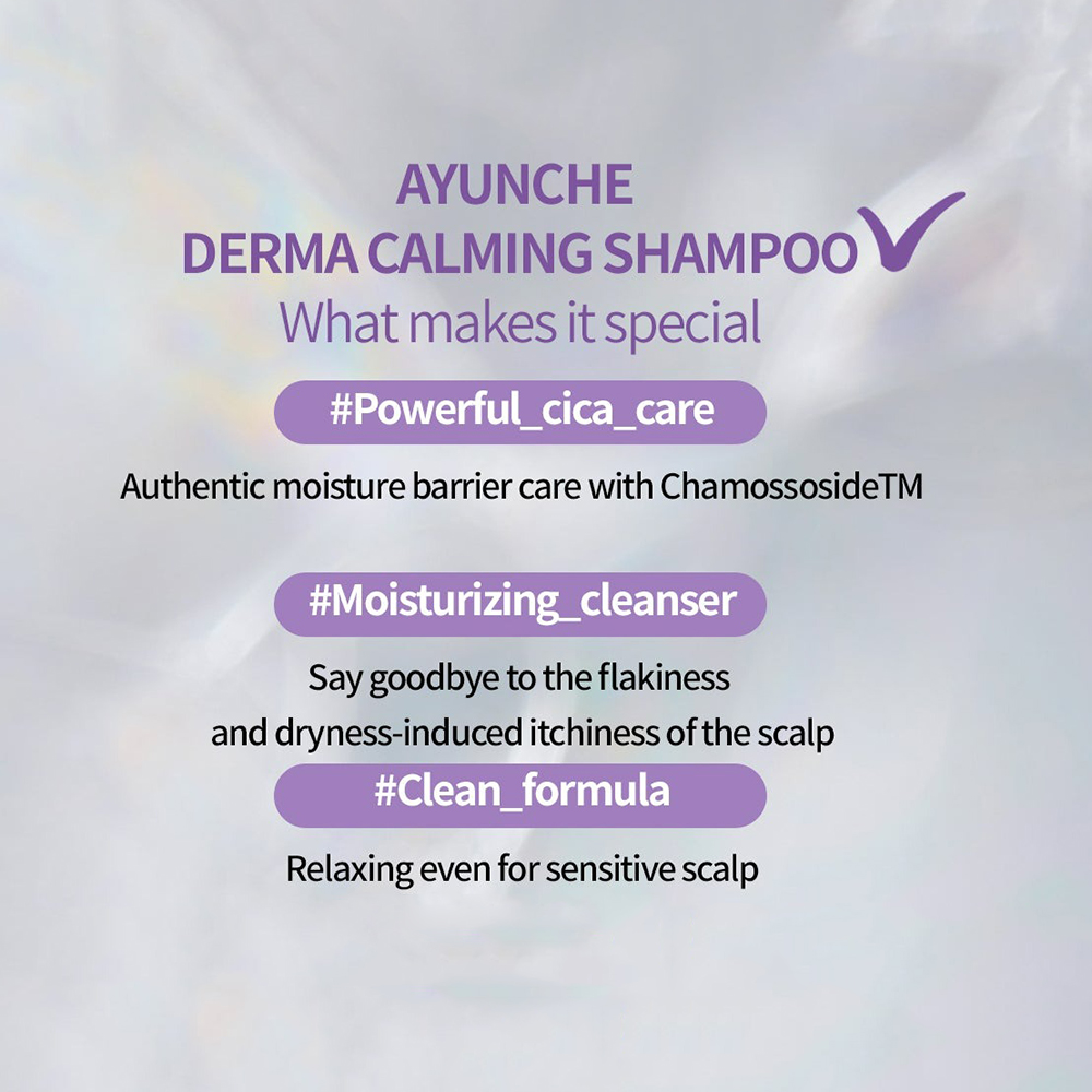 Derma Calming Shampoo Sampon calmant pentru par uscat si scalp sensibil 350 ml