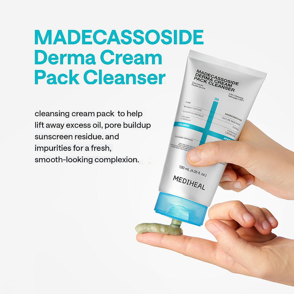 Derma Cream Pack Cleanser Madecassoside Calming Barrier Crema de curatare 120 ml