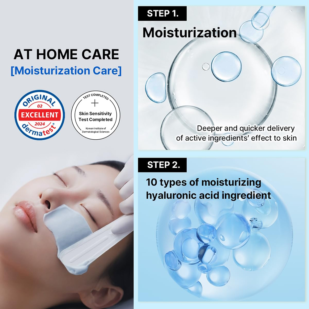 MEDIHEAL Derma Modeling Pack Hyaluronate Moisture - masca de fata formulata cu acid hialuronic si pantenol, care contribuie la hidratarea pielii si la metinerea apei in piele - 28 gr + 2 ml
