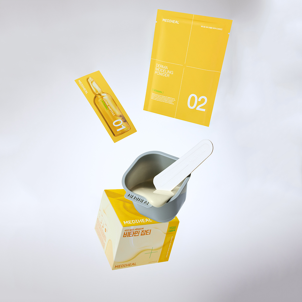 Derma Modeling Pack Vitamin Brightening Masca de fata 28 gr + 2 ml