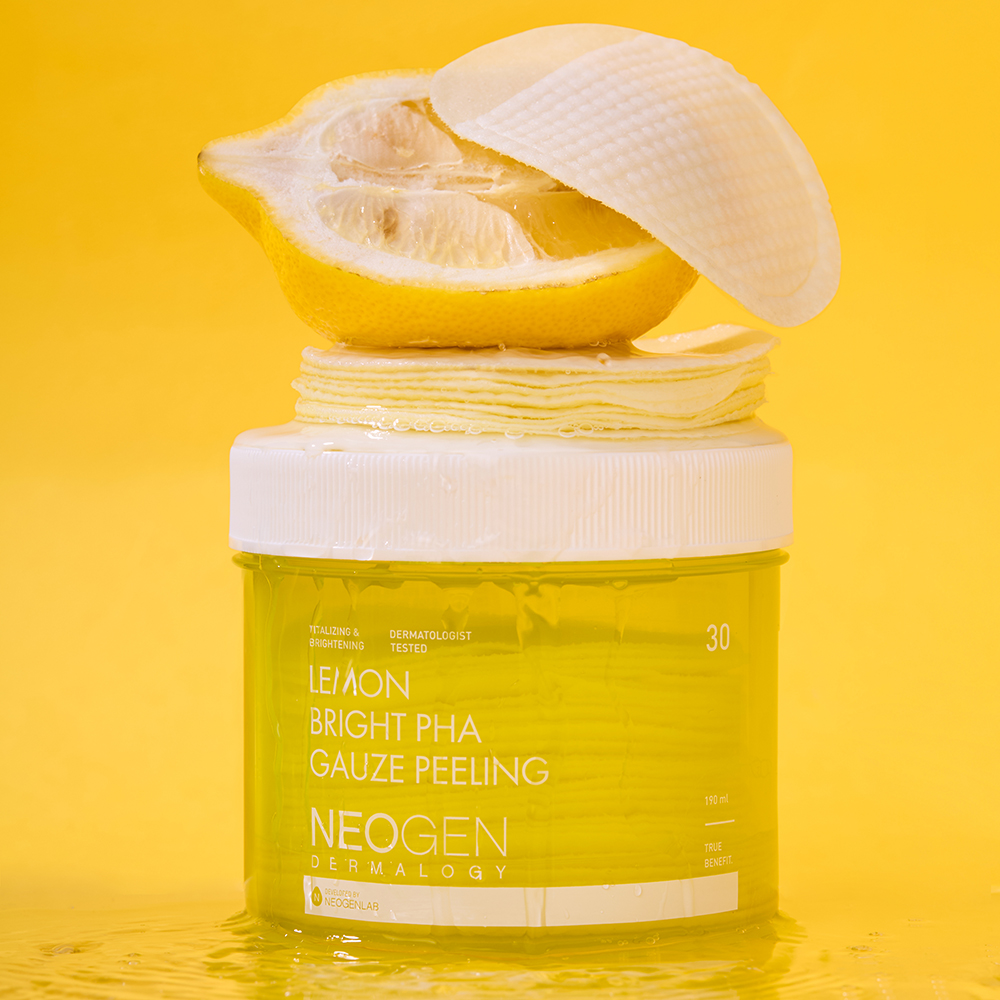 Dermalogy Lemon Bright Pha Gauze Peeling Dischete exfoliante 190 ml
