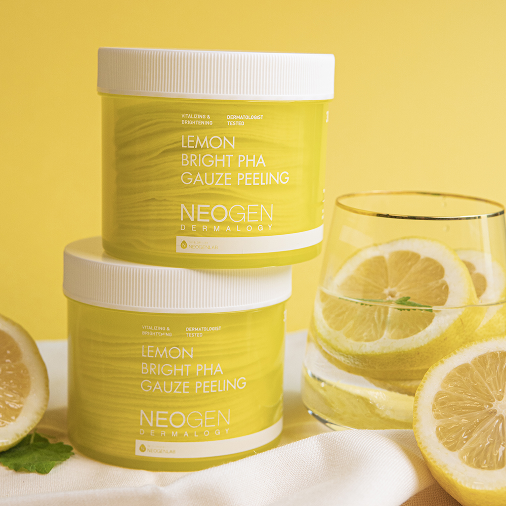 Dermalogy Lemon Bright Pha Gauze Peeling Dischete exfoliante 190 ml