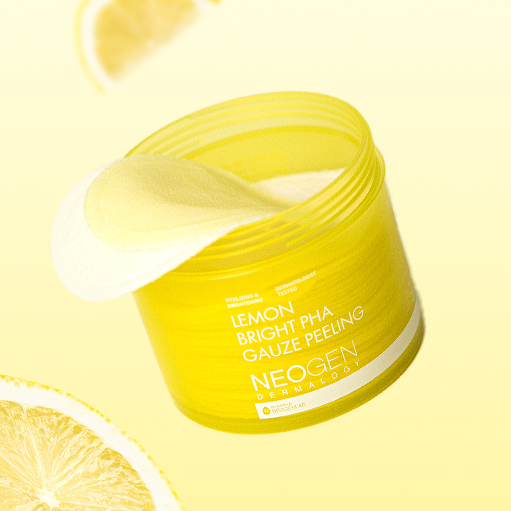 Dermalogy Lemon Bright Pha Gauze Peeling Dischete exfoliante 190 ml