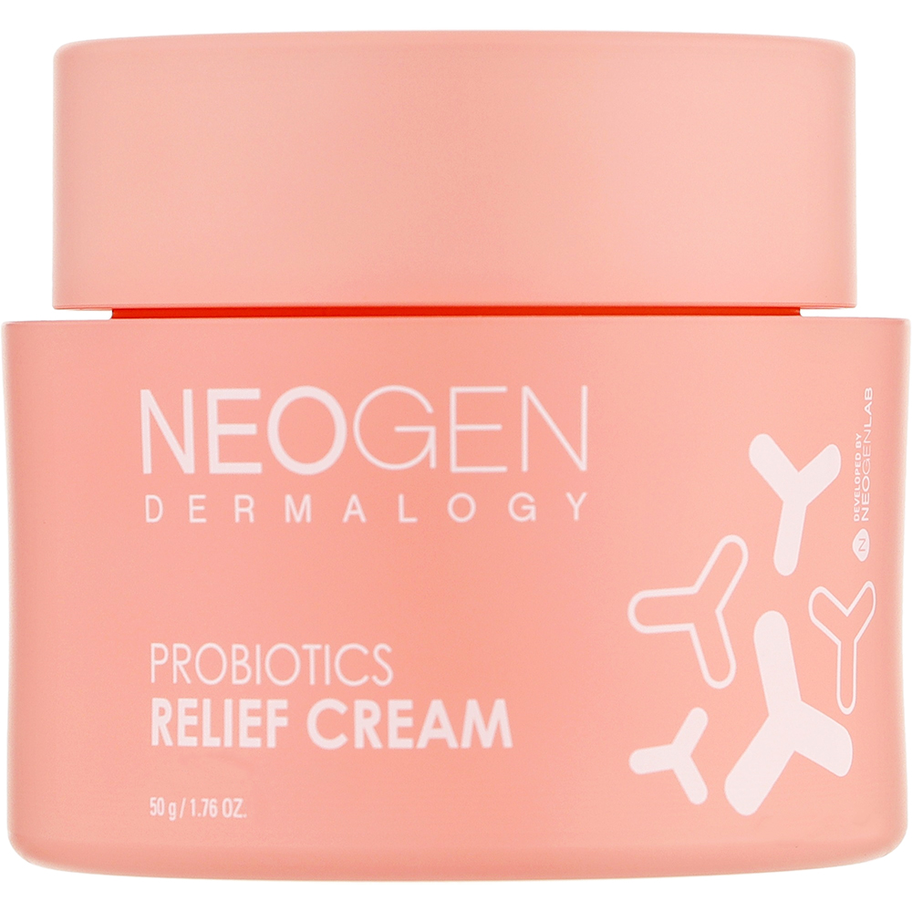 NEOGEN Dermalogy Probiotics Relief Cream, 50 ml - Crema de fata formulata cu Lactobacillus Ferment Lysate si Bifida Ferment Lysate, care contribuie la hidratarea pielii si la mentinerea confortului cutanat