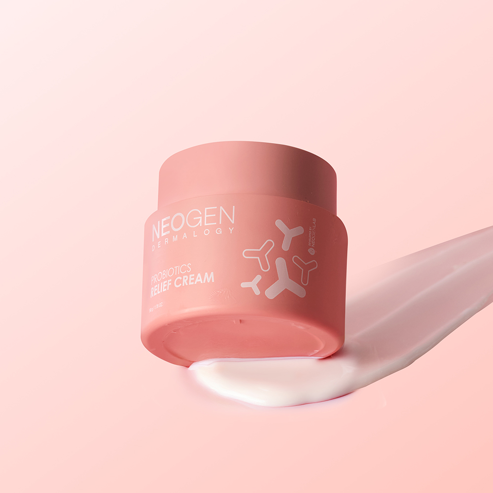 NEOGEN Dermalogy Probiotics Relief Cream, 50 ml - Crema de fata formulata cu Lactobacillus Ferment Lysate si Bifida Ferment Lysate, care contribuie la hidratarea pielii si la mentinerea confortului cutanat