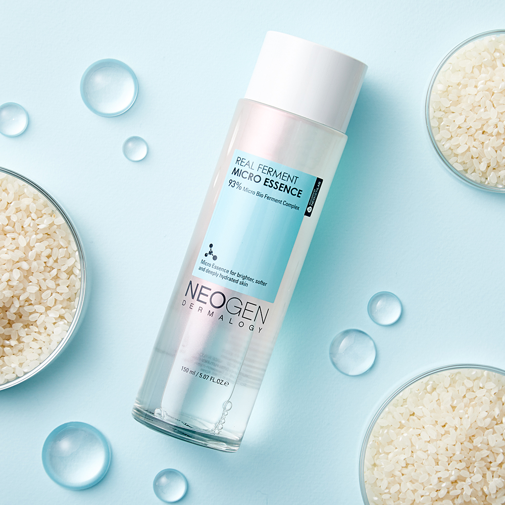 NEOGEN Dermalogy  Real Ferment Micro Essence, 150 ml - esenta formulata cu Bifida Ferment Lysate si niacinamida, care contribuie la hidratarea pielii si la mentinerea luminozitatii pielii