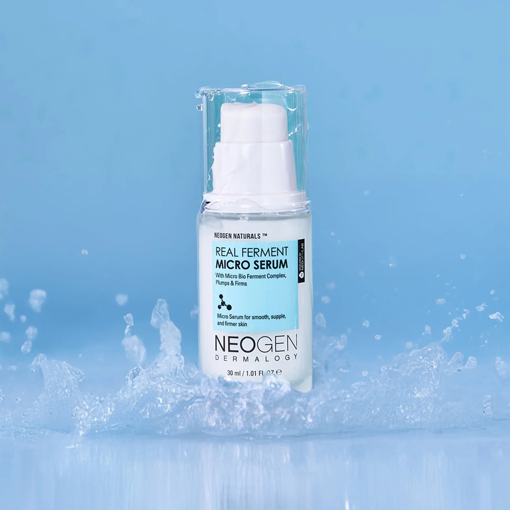 NEOGEN Dermalogy Real Ferment Micro Serum, 30 ml - Ser de fata formulat cu lizat fermentat Bifida si filtrat fermentat Saccharomyces, care contribuie la hranirea tenului si la iluminarea acestuia