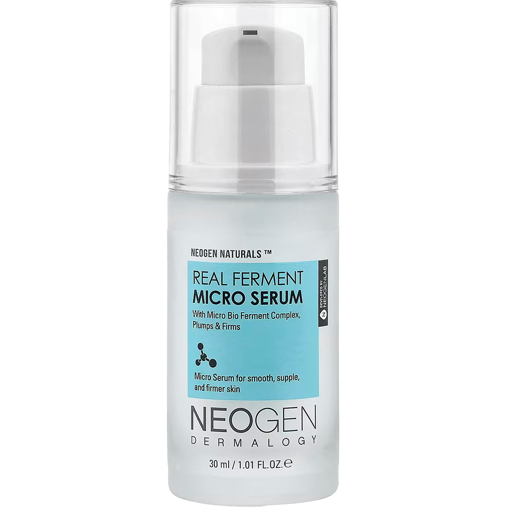 NEOGEN Dermalogy Real Ferment Micro Serum, 30 ml - Ser de fata formulat cu lizat fermentat Bifida si filtrat fermentat Saccharomyces, care contribuie la hranirea tenului si la iluminarea acestuia