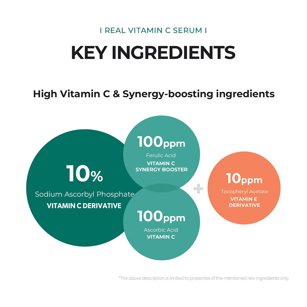 NEOGEN Dermalogy  Real Vitamin C Serum, 32 gr - Ser de fata formulat cu Sodium Ascorbyl Phosphate si niacinamida, care contribuie la luminozitate, uniformizarea aspectului tenului si la mentinerea hidratarii pielii