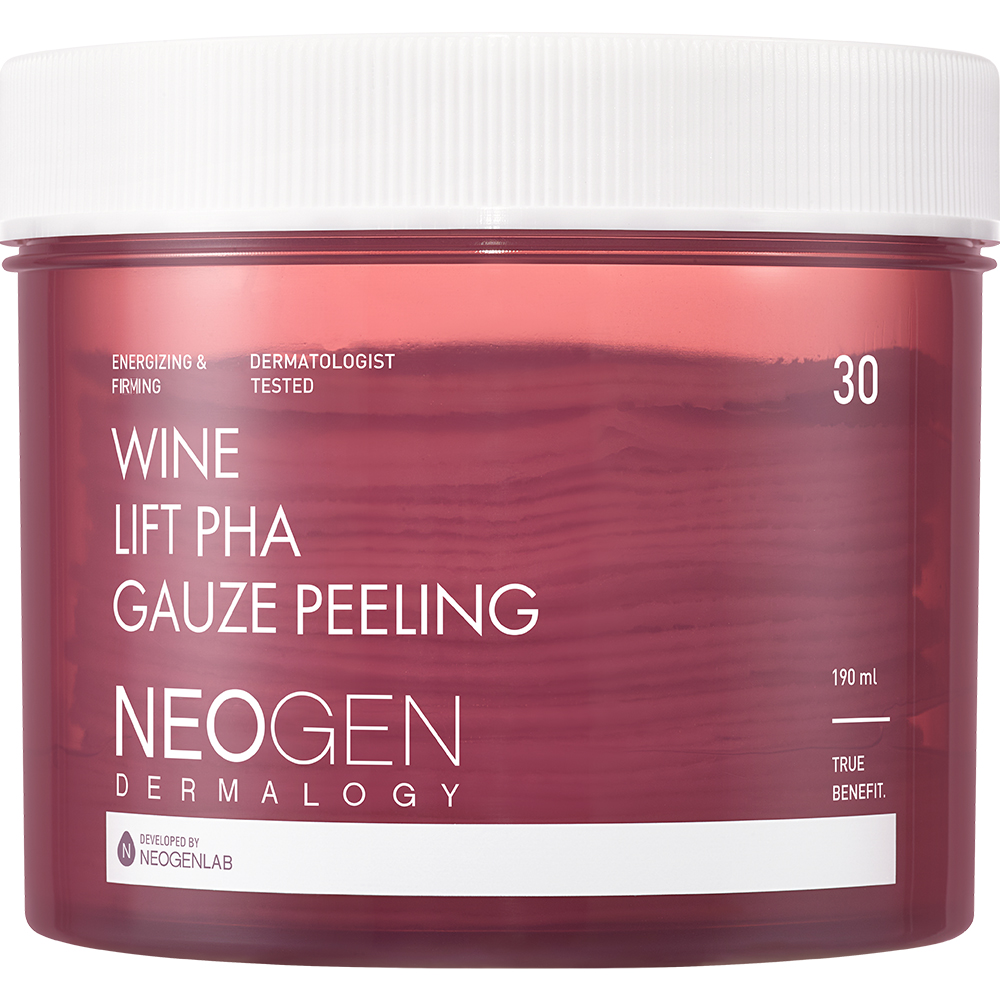 Dermalogy Wine Lift PHA Gauze Peeling Exfoliant 190 ml
