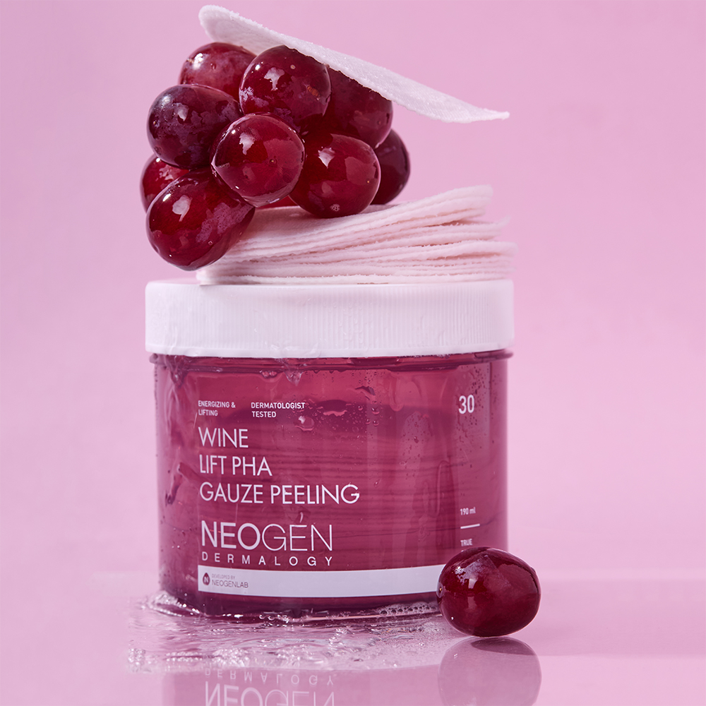 Dermalogy Wine Lift PHA Gauze Peeling Exfoliant 190 ml
