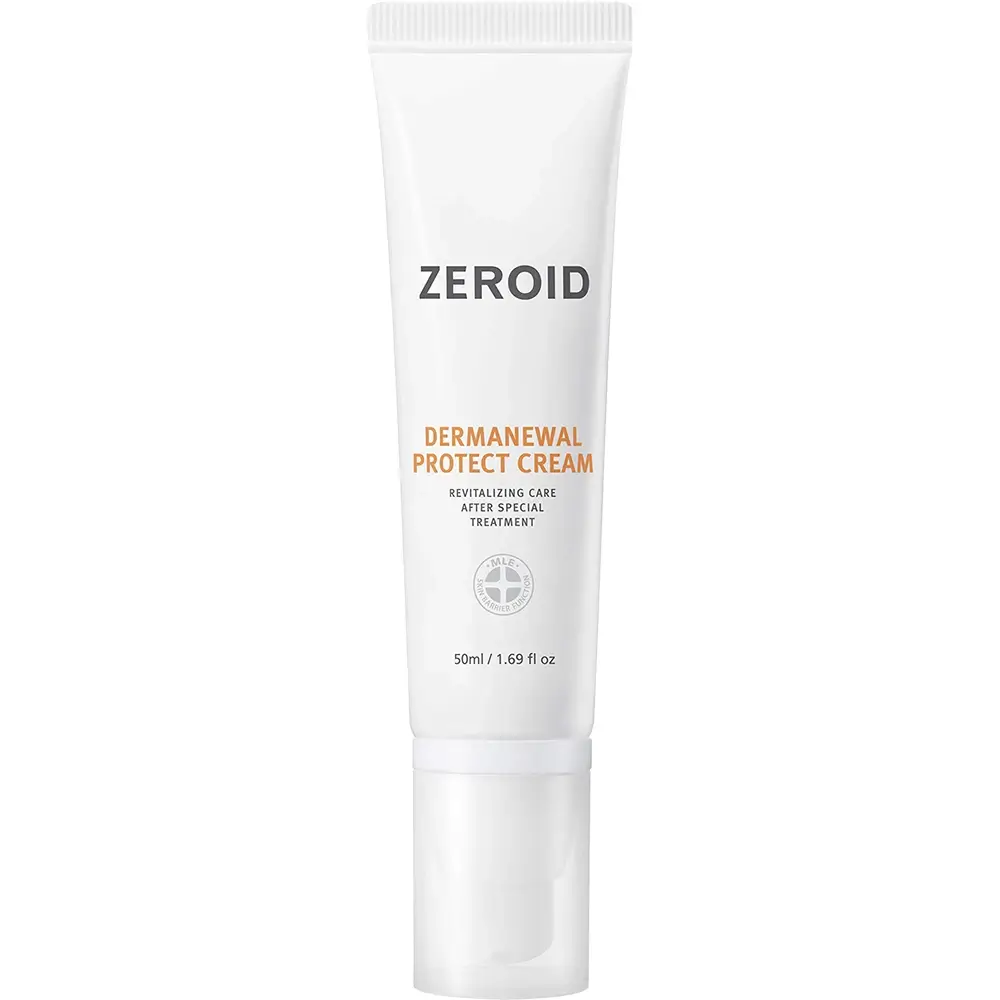 ZEROID Dermanewal Crema pentru fata Protect - Calmare si hidratare intensiva pentru piele sensibila, 50 ml