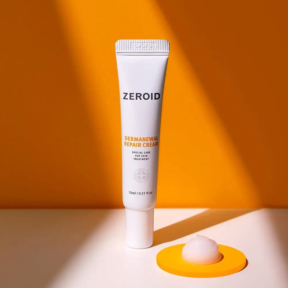 ZEROID Dermanewal Crema pentru fata Protect - Calmare si hidratare intensiva pentru piele sensibila, 50 ml
