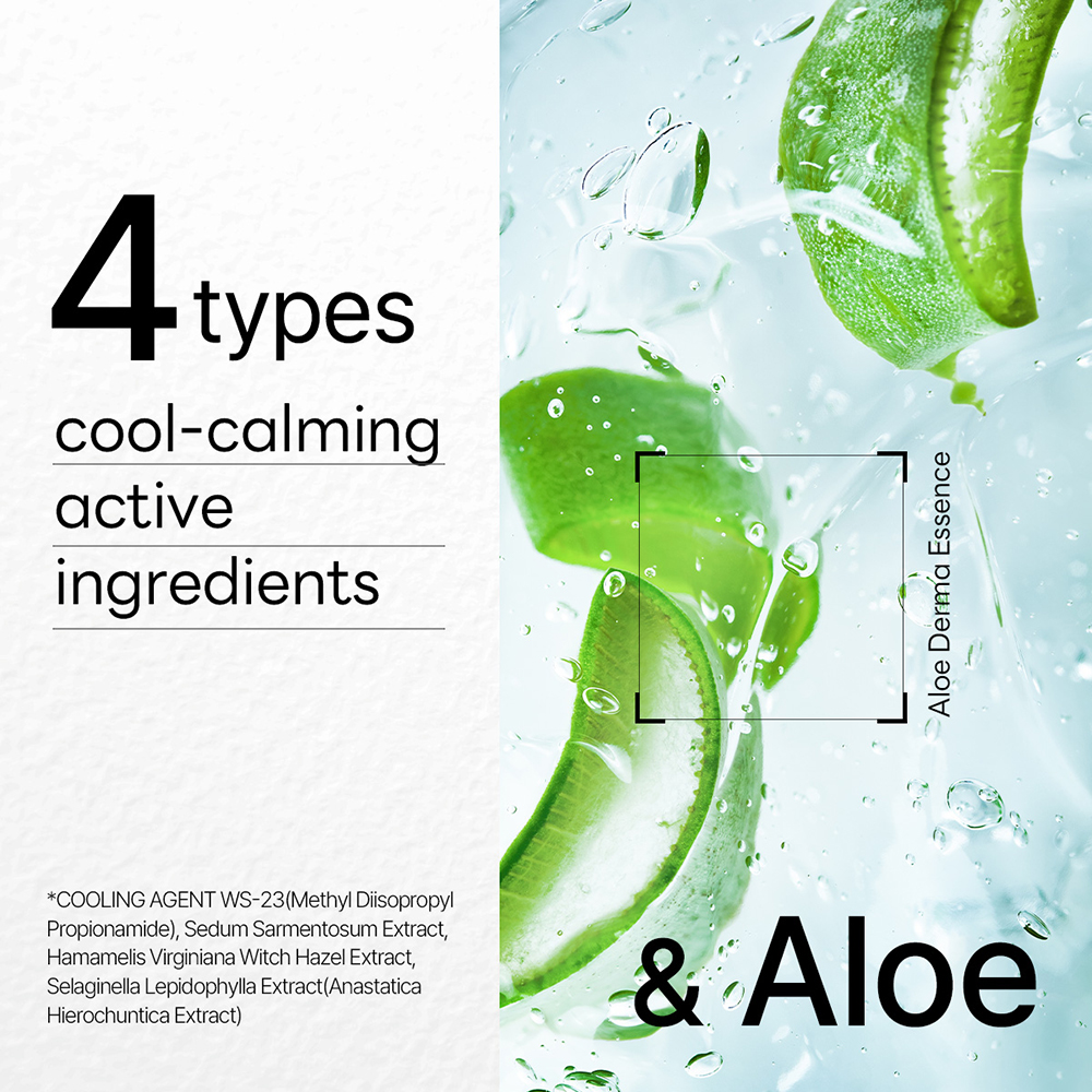 MEDIHEAL Dermaplus Aloe Sheet Mask - masca de fata tip servetel formulata cu aloe vera si pantenol, care contribuie la calmarea pielii si la metinerea echilibrului de hidratare - 22 ml