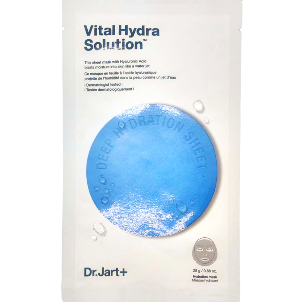 Dr. Jart+ Dermask Vital Hydra Solution – Mască de Față Intens Hidratantă