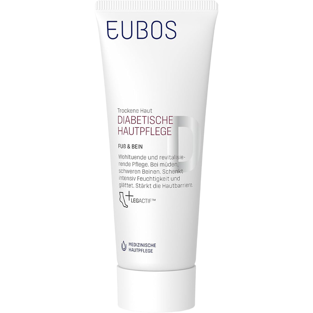 EUBOS Diabetic Skin Care Foot and Leg Crema pentru picioare - hidratare si confort, 100 ml