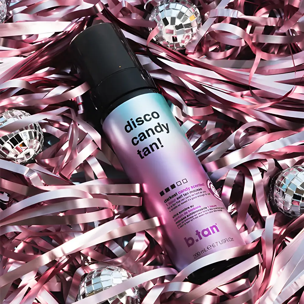 B.tan Disco Candy Spuma Autobronzanta Level 3 - Bronz Rapid si Rezistent, Parfum Dulce, 200 ml