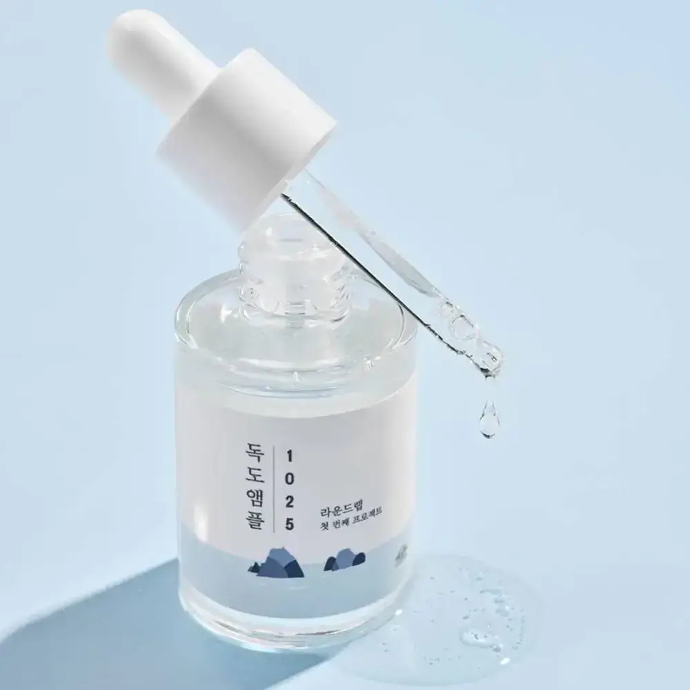 ROUND LAB 1025 Dokdo Ser de fata - Hidratare profunda si calmanta pentru pielea sensibila, 45 ml