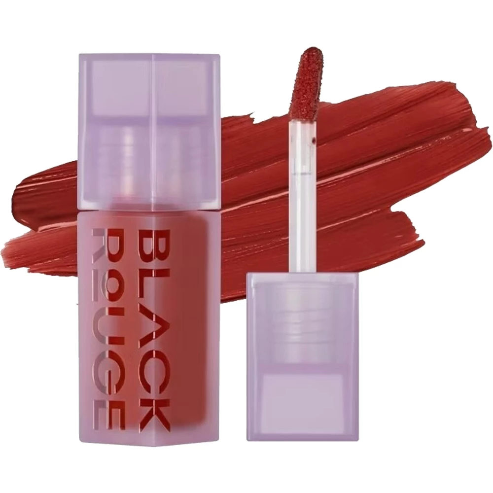 BLACK ROUGE Double Layer Over Velvet Luciu de Buze DL13 Gothic Jujube - Culoare Intensa si Hidratare Catifelata, 4.5g