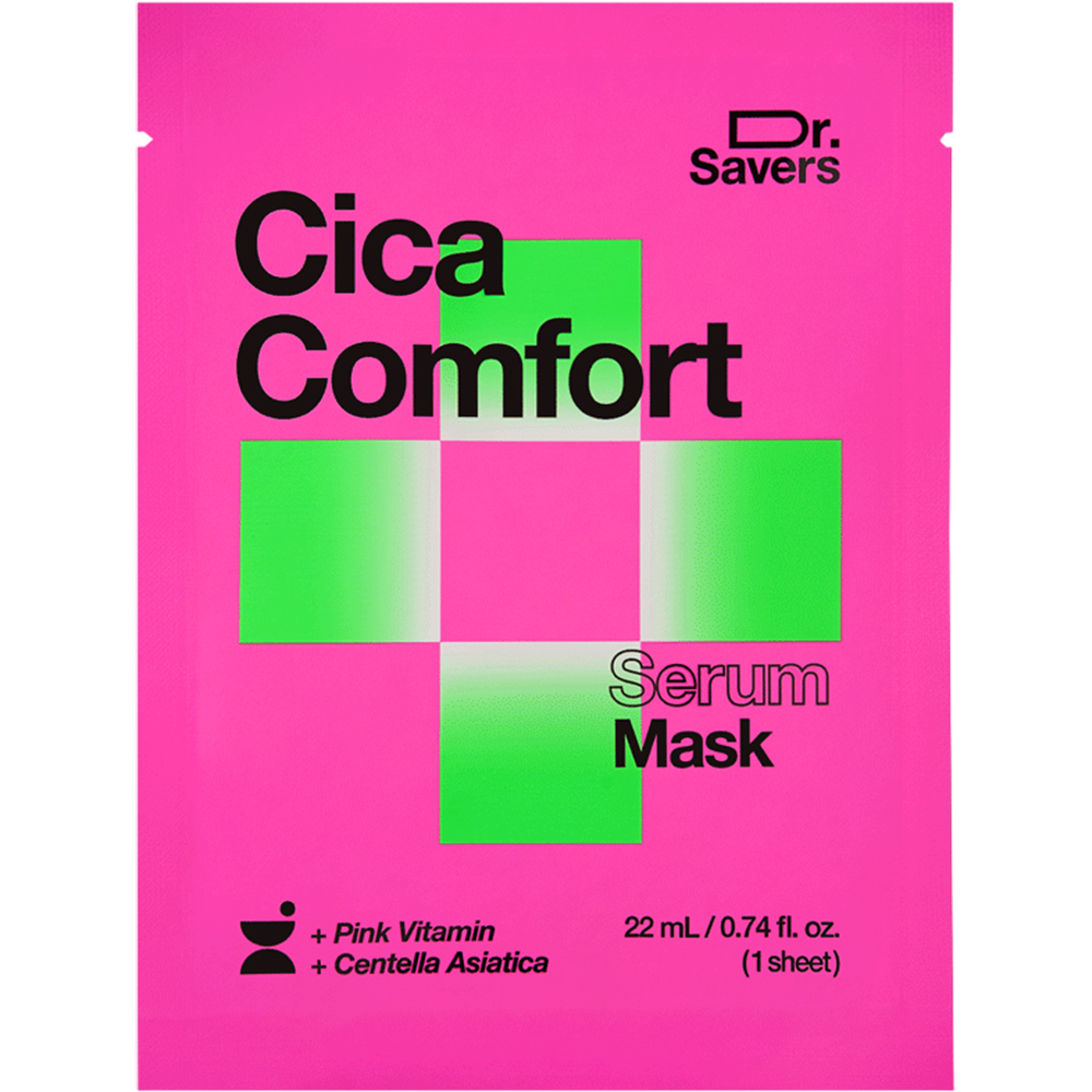 Dr. Savers Cica Comfort Mask Sheet Masca de fata 18 ml
