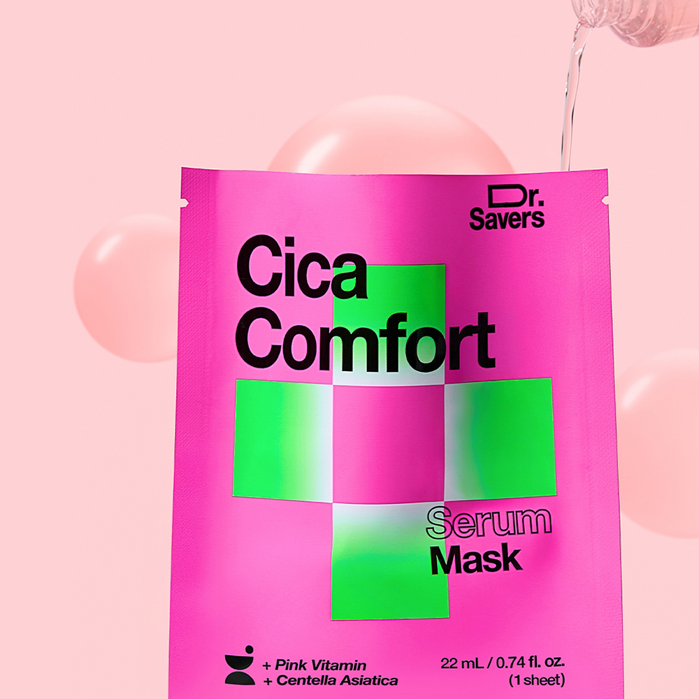 Dr. Savers Cica Comfort Mask Sheet Masca de fata 18 ml