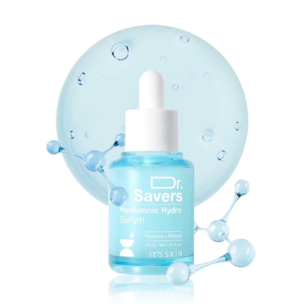 IT'S SKIN Dr. Savers Hyaluronic Serum Ser de fata - hidratare si luminozitate, 30 ml