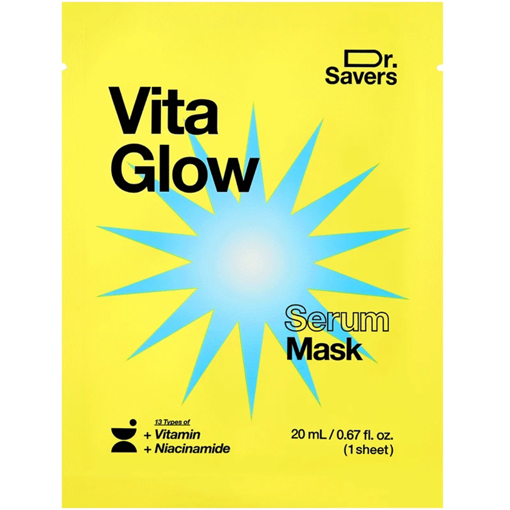Dr. Savers Vita Glow Mask Sheet Masca de fata 18 ml