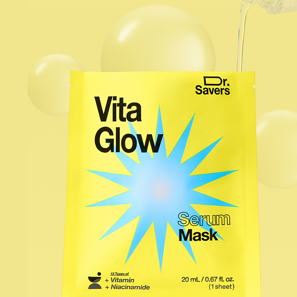 Dr. Savers Vita Glow Mask Sheet Masca de fata 18 ml