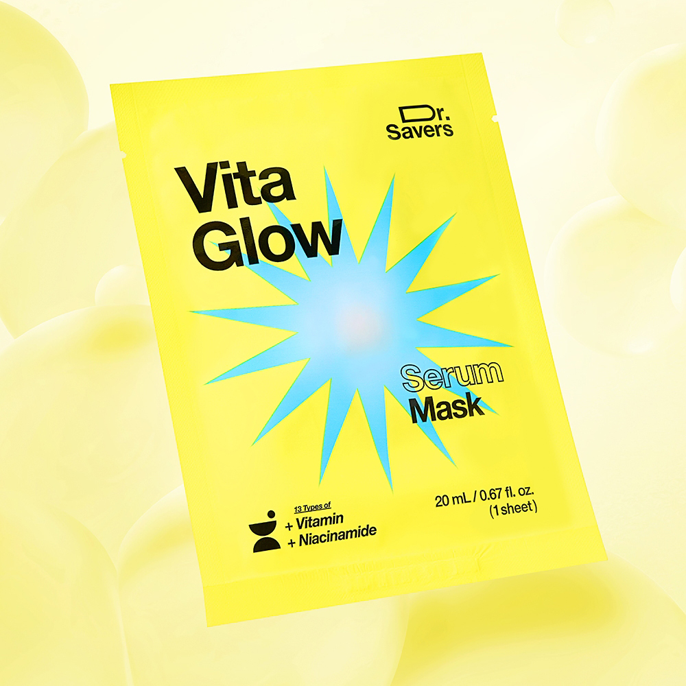 Dr. Savers Vita Glow Mask Sheet Masca de fata 18 ml