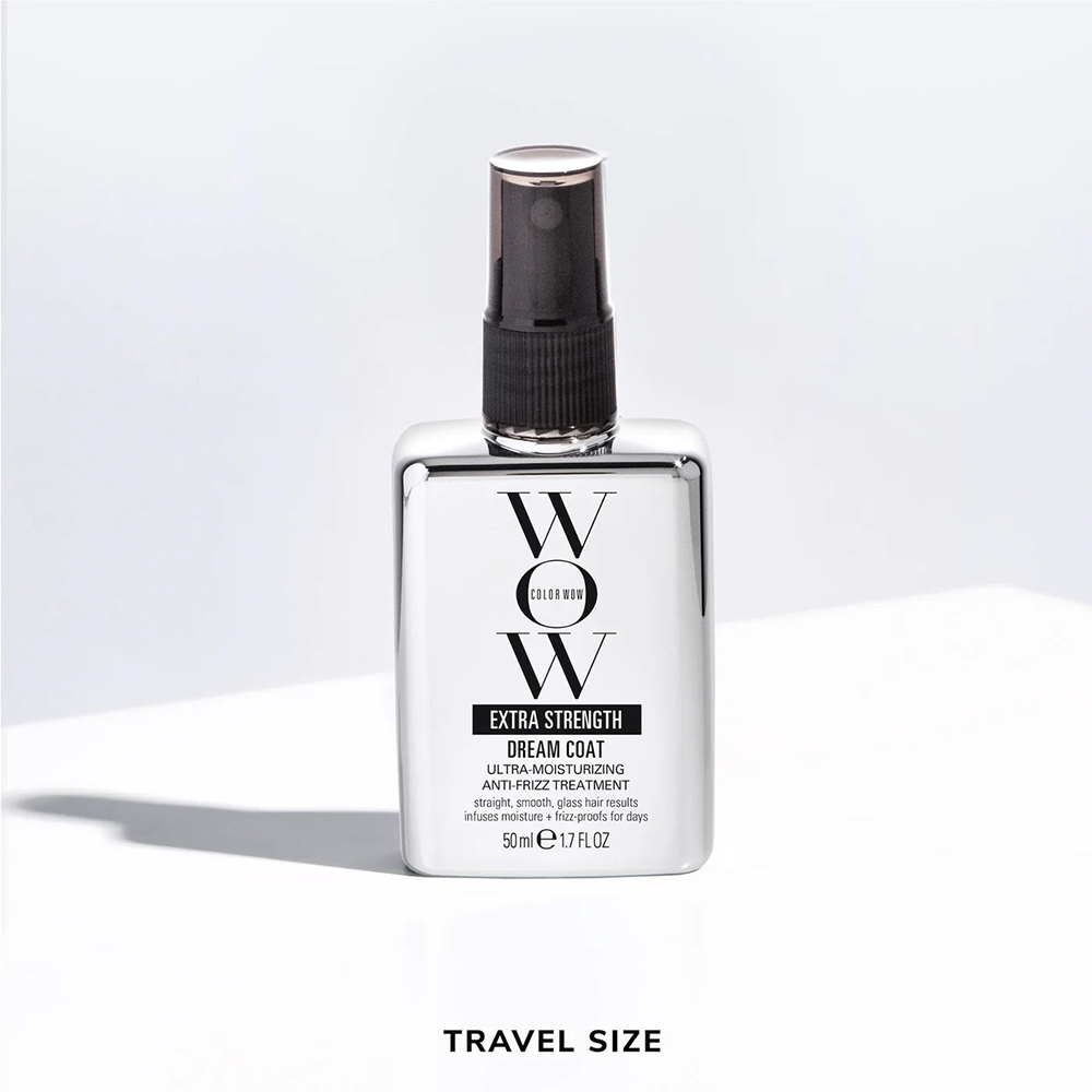 Color Wow Dream Coat Extra Strength – Spray pentru Păr, 50 ml | Protecție Antifrizz și Finisaj Smoother