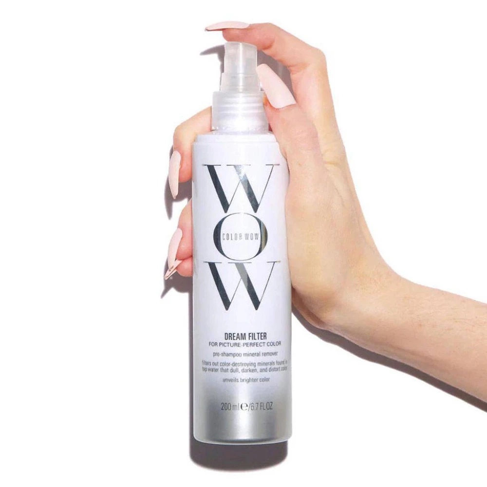 COLOR WOW Dream Filter Spray Pre-Samponare pentru Par Detoxifiant - Elimina Minerale si Reda Stralucirea, 200 ml