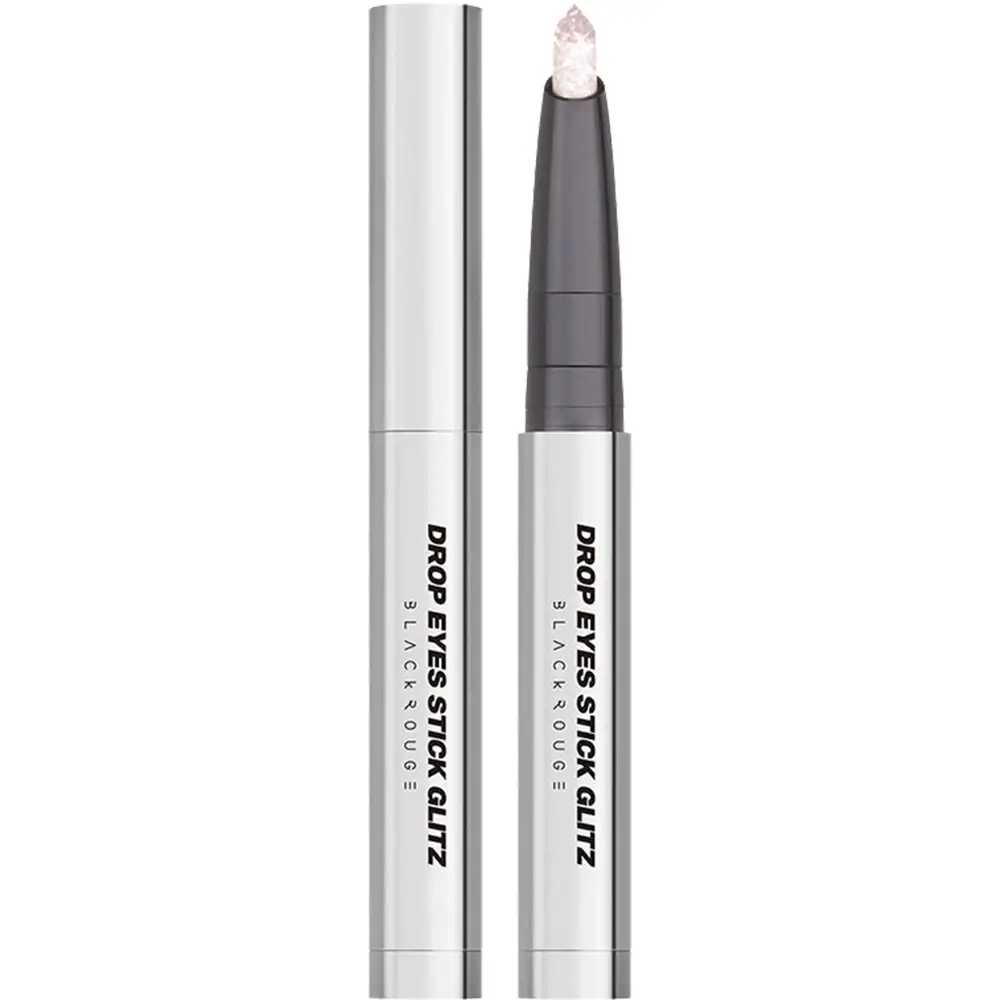 BLACK ROUGE Drop Eyes Stick Glitz Fard de pleoape tip creion D01 Crystal Glitz - Stralucire Holografica si Rezistenta la Apa, 1.4g